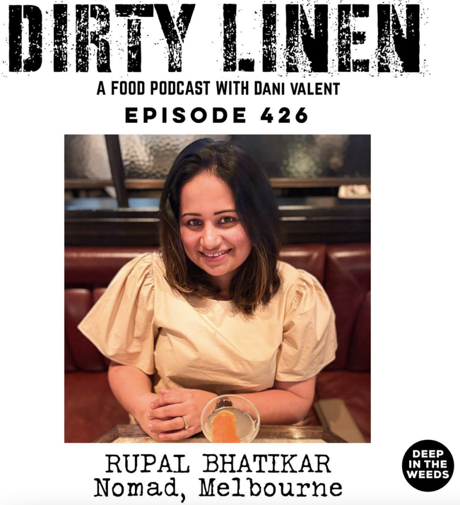 Dirty Linen Food Podcast Rupal Bhatikar